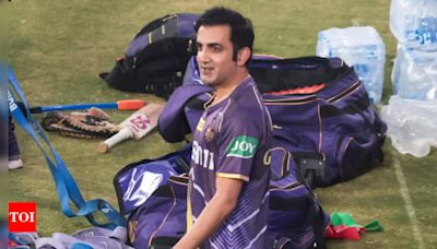 KKR mentor Gautam Gambhir's 'inadvertent' May 26 reference turns prophetic | Cricket News - Times of India