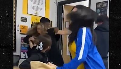 Texas Teacher Thrown To Floor During Wild School Brawl, Video