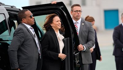 Kamala Harris raises $12m at San Francisco fundraiser with California elites Pelosi and Newsom