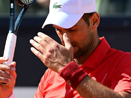 Novak Djokovic suffers shock loss to Alejandro Tabilo in Rome following head injury | Tennis.com