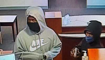Search on for 2 suspects in Elk Grove bank robbery