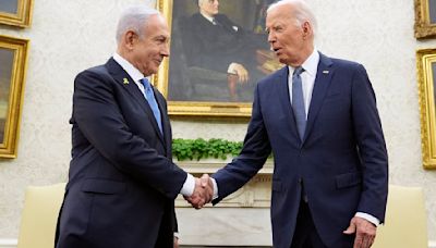 Biden and Benjamin Netanyahu meet at White House for historic talks