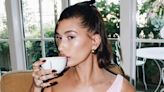 We're Taking Hailey Bieber's Modern Tortoise Shell Manicure to the Nail Salon