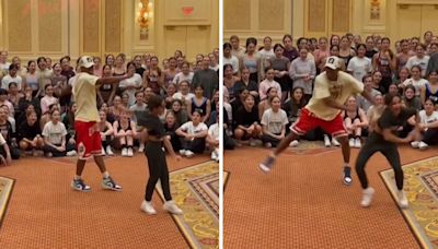 "I Think I Got Smoked," 13-Yr-Old Outshines Pro In Epic Dance Battle