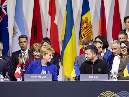 World leaders meet in Switzerland to discuss Ukraine peace roadmap. Russia is notably absent