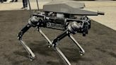 Mira estos perros robot armados y dirigidos por inteligencia artificial, no lo creerás