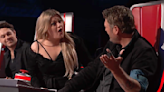 Kelly Clarkson pulls a Maury Povich, gives 'master of lying' Blake Shelton a polygraph test on 'The Voice'