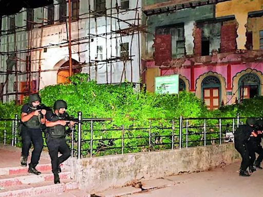 NSG task force deployment in Ayodhya | Lucknow News - Times of India