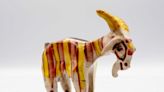 King Charles' pottery goat made at Cambridge University expected to reach up to £10k at auction