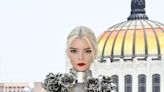 Anya Taylor-Joy Is a Statuesque Beauty in a Metal Minidress That Sculpts to Her Body