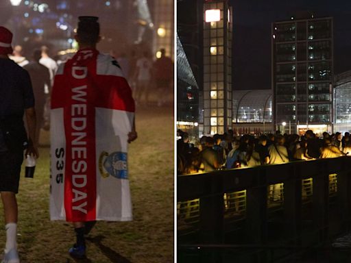 Dejected England fans begin long trek home to UK after Three Lions’ defeat