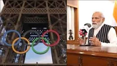 PM Modi bats for India team for Paris Olympics, says Cheers4Bharat - The Shillong Times