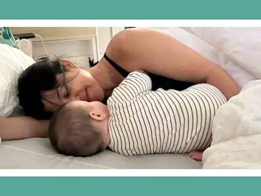 Kourtney Kardashian says baby Rocky only sleeps in her arms