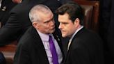 During an online fundraiser, Matt Gaetz denounced the Biden impeachment effort as unserious