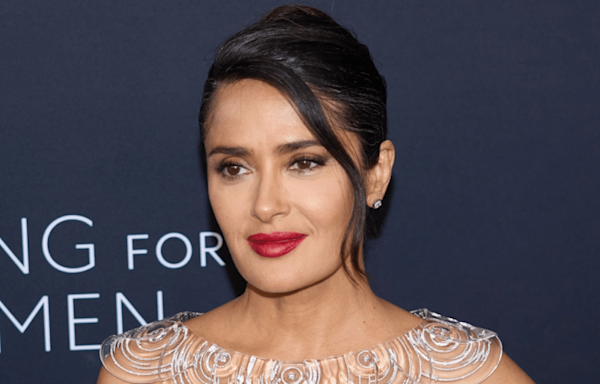 Salma Hayek’s ‘Timeless’ Windswept Look Has Fans Convinced She Is ‘Only Getting Better With Age’