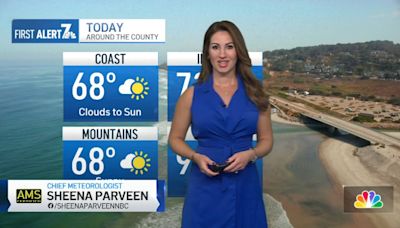 San Diego weather today: Sheena Parveen's forecast for May 1, 2024