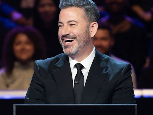 Jimmy Kimmel on Finally Getting to Host ‘Who Wants to Be a Millionaire...Two Celebrities Who Made the Crowd Cry