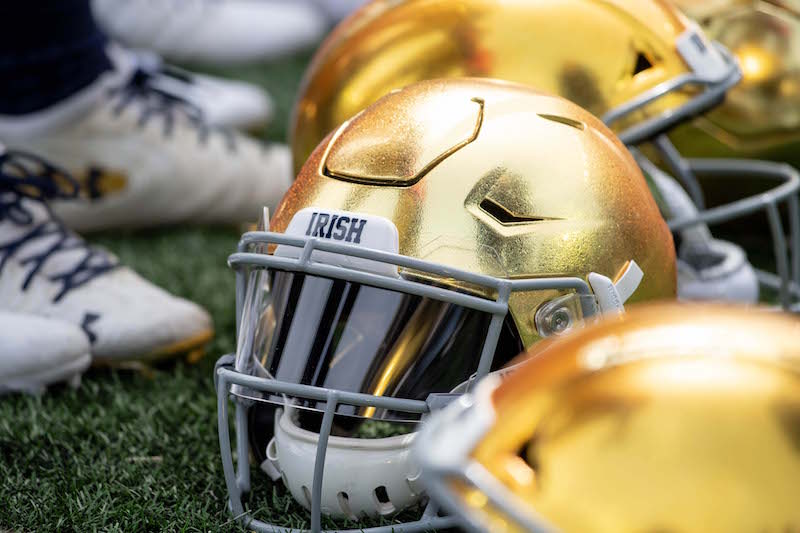 Notre Dame reveals new home jerseys for 2024 on ESPN’s ‘First Take’