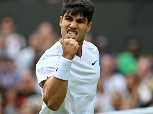 Carlos Alcaraz Up And Running On 'Beautiful' Wimbledon Centre Court | Tennis News