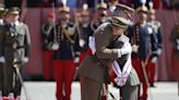 La princesa Leonor se despide de la Academia General Militar de Zaragoza, en imágenes