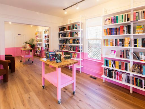 Inside Charlie’s Queer Books, an unapologetically pink and joyful space in Seattle