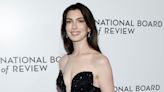 Anne Hathaway's Micro Fringe Is Perfect for Her Rom-Com Era