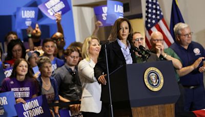 Kamala Harris intenta convencer a los electores en el estado clave de Pensilvania