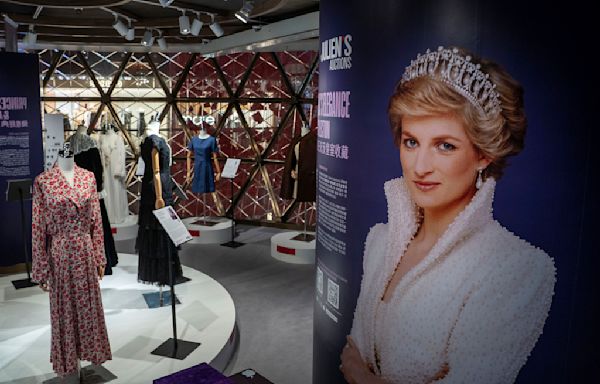 Auction will feature the largest collection of Princess Diana's gowns since 1997