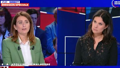 Sur BFMTV, Rachida Dati envoie un SMS à l’attention de Marine Tondelier dans une séquence lunaire