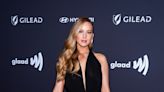 Jennifer Lawrence Goes All Black in Giuseppe Zanotti Stiletto Shoes at GLAAD Media Awards in NYC