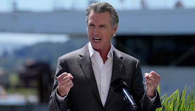 Newsom embraces role as embattled Biden’s ‘cheerleader in chief’