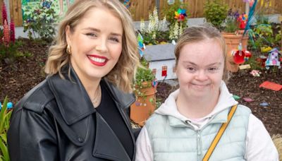 Fair City star pictured at opening of new sensory garden with great features