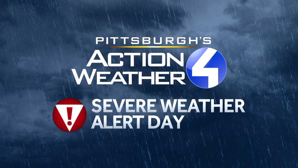 Severe Weather Alert Day: Rain and wind in the forecast for Pittsburgh