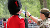 Cavalry Guard Passes Out During a Royal Event Rehearsal