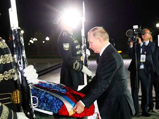 Putin arrives in Uzbekistan on the 3rd foreign trip of his new term