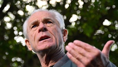 Ex-Trump aide Peter Navarro gets raucous reception at RNC hours after leaving federal prison