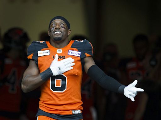 'I'm not typical': T.J. Lee makes an early return to the B.C. Lions' lineup