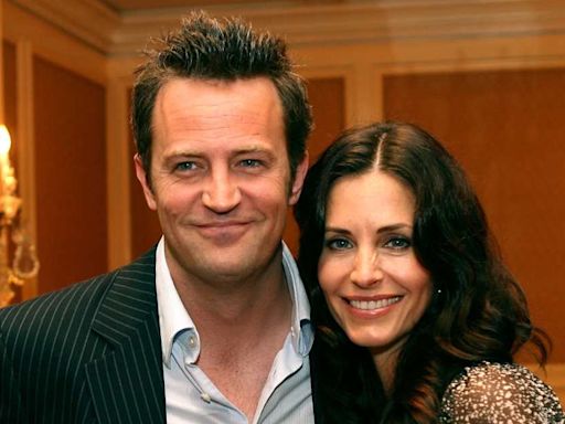 'Friends' Star Courteney Cox Says Late Co-Star Matthew Perry 'Visits' Her Often