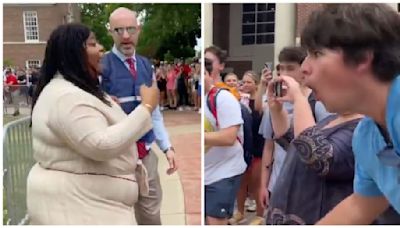 Ole Miss Students Appear to Mock Black Protester With Monkey Noises