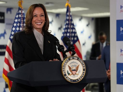 Kamala Harris clinches Democratic delegates for party’s presidential nomination