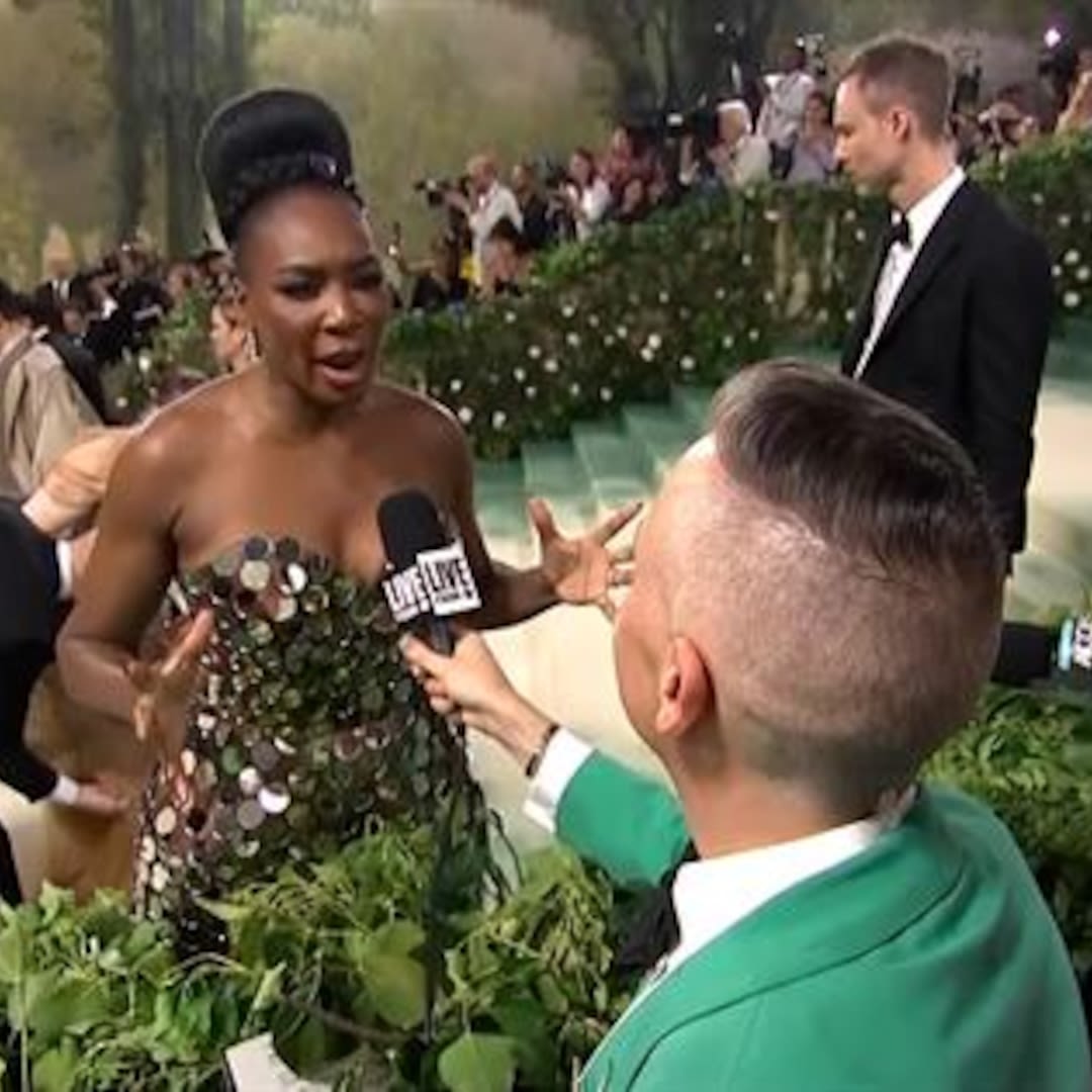 2024 Met Gala: Venus Williams BROKE a Mirror Before Attending the Met Gala - E! Online