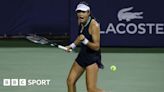 Emma Raducanu: Brit makes winning return against Elise Mertens at Washington Open