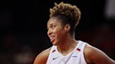 Tianna Hawkins starts for Mystics a month after claiming the pressumed final roster spot