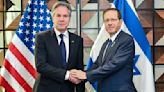 Blinken meets Israeli president in US push for Gaza ceasefire