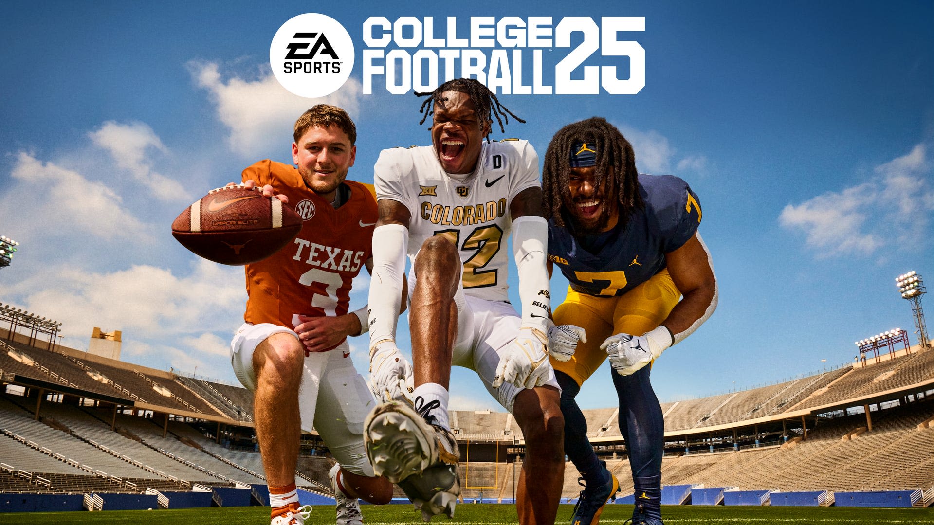 EA Sports College Football 25 will be released July 19, cover stars unveiled