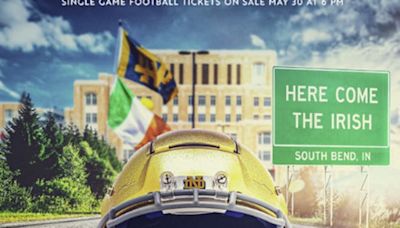 Notre Dame football single-game tickets set to go on sale next Thursday