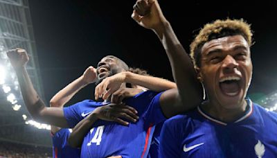 France beats Egypt 3-1 and will face Spain in the men's soccer final at Paris Olympics