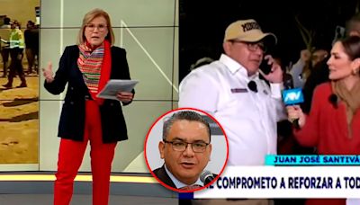 Jackeline Salazar: Mónica Delta destruye al ministro del Interior por anunciar EN VIVO el rescate