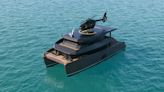 This New 80-Foot Explorer Catamaran Has a Roof That Doubles as a Helipad
