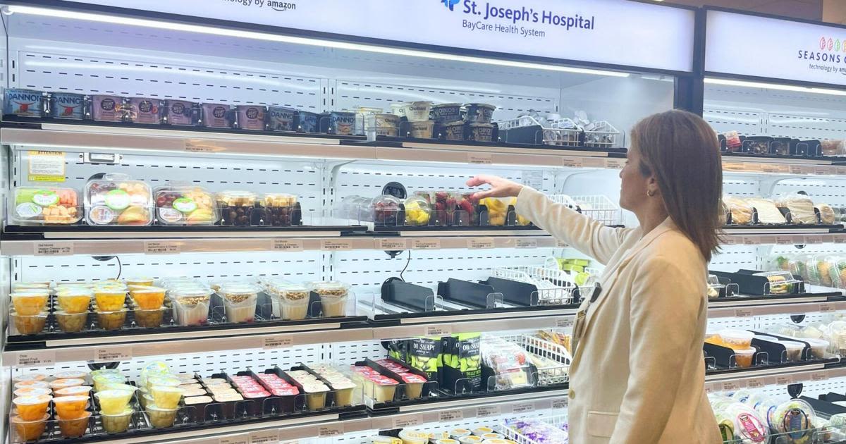 BayCare's St. Joseph's Hospital Opens Season's Café with Amazon's Just Walk Out Technology